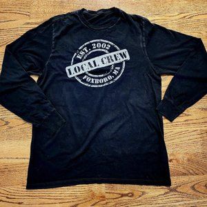 Foxboro Gillette Stadium Mass Graphic Concert Employee Tee Shirt 2015 Men Large